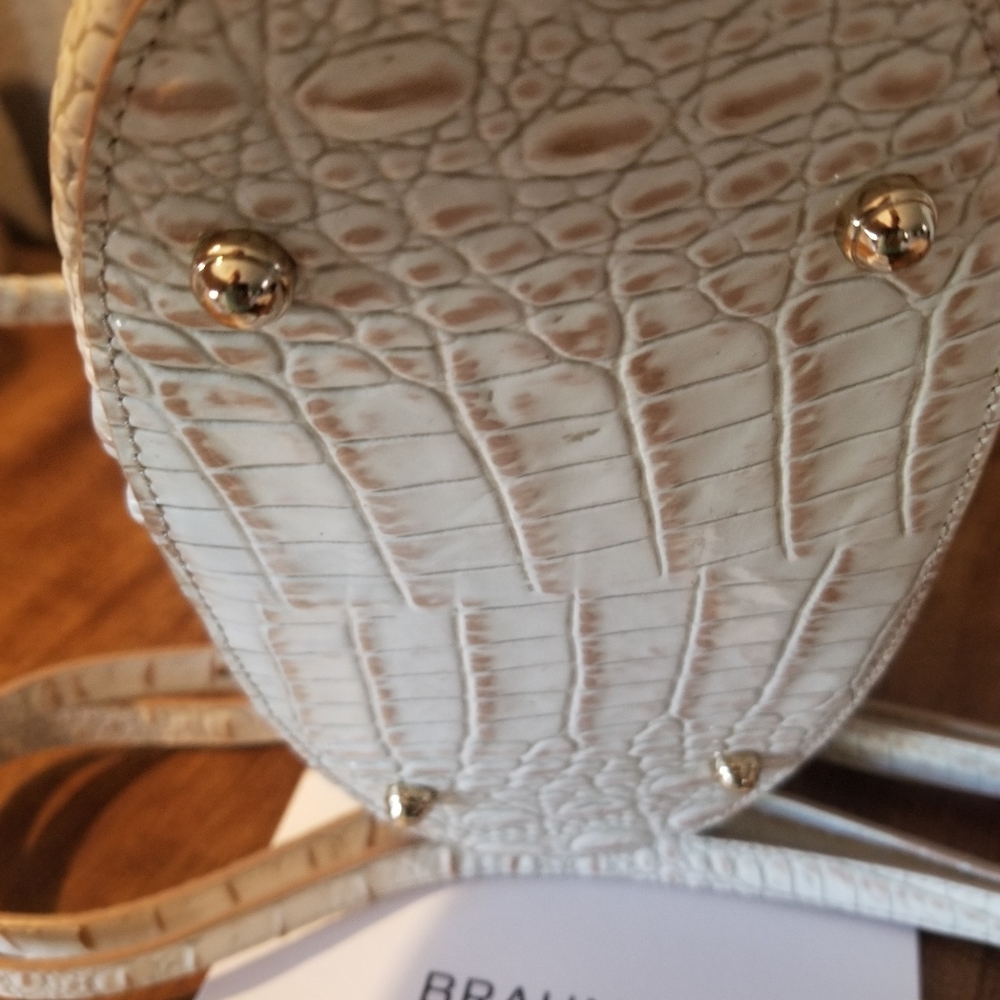 Brahmin Small Bowie Canvas Lima NWT - Picture 5 of 16